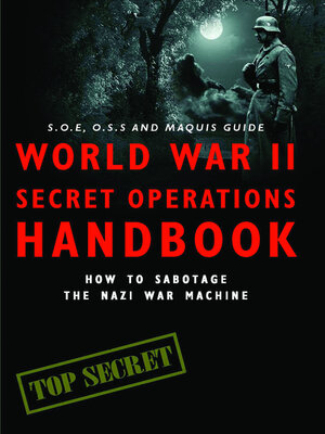 cover image of World War II Secret Operations Handbook